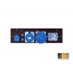 633>323 - Contimac CEE Aggregaat verloop adapter Stroom adapter 63A 3p naar CEE 32A 3p 240V - ongezekerd - 633323 voor GHE R45 12501