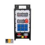 (Hang) Verdeelkast 63A wandmodel | 1x CEE 32A 5p 6h 400V | 6x Schuko 16A 2p+RA 230V | voorzien van looppadverlichting aan de bovenzijde; Led 6,5W 900lm 4000K CRI>80; - NL30.1106.01031