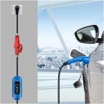 CEE Verloop adapter van rubberen stekker 230 Volt 2-polig met randaarde naar CEE contrastekker 16A 5-polig | 162165