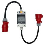 325>165 32A naar 16A CEE-adapter met schakelaar, 3-fasen 380-415V 5-pins, IP65 weerbestendig, H07RN-F rubberen kabel voor industrieel gebruik buitenshuis | 1446.325165/GNW