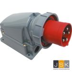 535-6 | CEE Wandapparaatstekker IP67, 5-polig, 400 V, 6h 63A | EAN-Code: 4028232202463 | Sirox PCE 835.356/103382