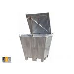 Bouwmeterkast 80A-1306 met bouwwaterput | Actie | 1x CEE 63A 5p 380V | 2x CEE 32A 5p 380V | 1x CEE 32A 4p 380V | 6x schuko 16A 230V | Artikelnummer: 1446.603331 | MERZ/PCE