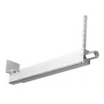 Stalen renovatieklem - 27 tot 43 cm | Lengte Verstelbaar van 270 - 430 mm | Pendikte aangelaste wapening ø 10 mm | Maximale overspanning 5 m (7 st.) SIB/Gevelklem