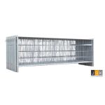 Bouwhek bundel 34x laag model type M50 | naverzinkt 34 stuks | 119 meter aan laag model bouwhek, stevig en duurzaam dankzij de naverzinking | 1446.602881