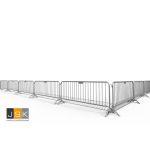 Dranghek 19-spijls M125 verzinkt zwaar model | 2.50 meter | thermisch verzinkt | voorzien van een stickerplaat | 1446.107688