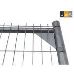 Bouwhek Heras M500 Anti Climb met hoekversterking en middenbuis | 1446.128426
