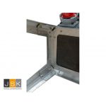 Bos Verdeelkast MIDI materieeldienst 63A, doorlus 63A 5p 400V, 3x CEE 32A 5p 400V, 6x schuko 16A 2p+RA 230V, 1446.148631