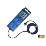 Schemerschakelaar met sensor en tijdschakelaar 5 meter kabel voor lichtmast zodat bij schemering automatisch de verlichting wordt ingeschakeld | 1446.130308