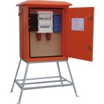 Meterverdeelkast 40 Amp. plaatstaal type KERAF KEM 104496