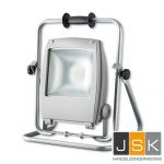 Aluminium LED armatuur op luxe verstelbaar vloerstatief 55 watt 8.100 Lumen Professioneel | klasse 2 120° dubbel geisoleerd | 3 jaar garantie 116596 - JSK Handelsonderneming