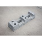 Betonvoet voor bouwhek 25 kg - JSK Handelsonderneming