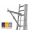 Ladder console met afneembare leuning | DAS Products | 53400909 | Gratis verzending NL - JSK Handelsonderneming