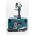 Makita DGA504RTJ Haakse kwartsstof accu-slijper met waterdruppelaar 125mm 18V/5.0AH LI-ION