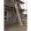 Wetim ladder enkel 15 sporten / 4,20m hout met anti-doorzaagstrip - JSK Handelsonderneming