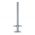 Verstelbare Voetspindel 60 cm | Base jack adjustable hollow galvanised 60 cm | 002.260.5080 - JSK Handelsonderneming