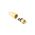 Keraf 521 Schuko 230V/240V stekker male geel (per 10) | 109447 | doos 10 stuks - JSK Handelsonderneming