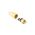 Solid rubbercontact stop plug 16A, 250V in the coulor yellow/yellow | 109447 | doos 10 stuks - JSK Handelsonderneming