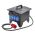 Kleine rubberen verdeelkast "GÖTTINGEN", 1x CEE 32A 400V, 2x CEE 16A 400V, 3x contactdoos 230V, met aardlekschakelaar 40A, 0,03A - 077.123.0111-3 - JSK Handelsonderneming