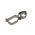 Bouwhek-slotbeugel exclusief slot | Bouw Hekslot | Mobile Fence Bracket Lock | Thermisch verzinkte uitvoering - 1446-124043