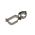 Bouwhek-slotbeugel exclusief slot | Bouw Hekslot | Mobile Fence Bracket Lock | Thermisch verzinkte uitvoering - 1446-124043