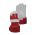 Allround Werkhandschoen PSP 34-110 Amerikaantje Nerfleer Rood (doos 120 paar) (maat 10) | 2.03.34.110.10 | PSP 34-110 Corium Canadian Grain Red, 10