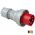 045-6 | CEE-stekker IP 67, 5-polig, 400 V, 6 h 125 A, met pilootcontact en vernikkelde contacten | 102285/830.456 | 9003399020582