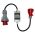 635325/G CEE Aggregaat verloop adapter Stroom adapter 63A 5p naar CEE 32A 5p 400V, beveiligd