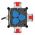 Volrubber Verdeelkast / Zwerfkast Ypsilon KE05 32A doorlus - 104944 - JSK Handelsonderneming