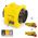 Axiaalventilator TTV 3000 + 2 x SP-T slang 305 mm, 7,6 m | Luchtverplaatsing 3.000 m³/uur | Luchtdruk max. 360 Pa | SKU: KIT0001844