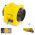 Axiaalventilator TTV 3000 + SP-T slang 305 mm, 7,6 m | Luchtverplaatsing 3.000 m³/uur | Luchtdruk max. 360 Pa | SKU: KIT0001843