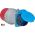 Brennenstuhl CEE-adapter IP44 (stekker: CEE 400V/16A, stekkerdoos 230V/16A), Artikelnummer 1081690, EAN 4007123670383