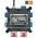 1153690200 Brennenstuhl compacte rubber stroomverdeler met gecertificeerde automaat (2m kabel, 2x CEE 400V/16A, 5x 230V/16A, met FI-schakelaar, EAN: 4007123654475
