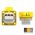 105-0BX10 - Reserve stopcontact haspels IP 54 blauw, flensmaat: 50 x 50 mm, incl. dunne flensdichting, afstand tussen de bevestigingsgaten: 38 x 38 mm, 601.050 Blauw