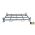 Stapelrek Eurorack Dubbel 1845x1000 mm Basisstelling, Thermisch verzinkt, Hartmaat: 1845 x 1000 mm, Maximale belasting: 1.500 kg, 18 racks per stapel (nestbaar)