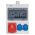VOTHA Wandverdeelkast Worms Uitgaand: 1x CEE16A, 2x Steckdose 230V~400V~Ingang M25 Top, FI Schrack Zekeringen, 1x LS16 A, 3-polig, C2xLS 16A, 1-polig, C met aardlekschakelaar 40 A, 400 V~, 4-polig, 0,03 A over alle uitgangen