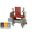 Balkklemkoppeling (draai) met boutsluiting gegalvaniseerd, Trägerkupplung drehverzinkt 48,3 mm | Geschmiedete Träger-Schwenkkupplung 48,3 mm