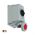 PCE 75342-6 CEE opbouw ON/OFFwcd 63A 4p 400V 6h rood IP67 met doorlus, Keraf 103821