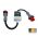 63A CEE - mobiler digitaler Stromzähler - geeicht - (mit Reset) IP65, 63A CEE 5-Pol Stecker auf 63A CEE 5-Pol Kupplung