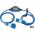 16A CEE Camping Meter - mobiele digitale elektriciteitsmeter - gekalibreerd - (met reset) IP44