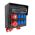 VOTHA® volrubber Wand-verdeelkast 1x CEE 5-polige 32A apparaatstekker, 1x CEE ABD 5-polige 32A 400V doorlus, 2x CEE ABD 32A 5-polig 400V - 034.306.0000-3
