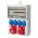 Wandverdeler HELAF Deventer, 1x CEE 32A, 1x CEE 16A, 4x Schuko - DV0611141121 - EAN: 4028232427125