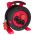 JUMBO kabelhaspel 2.0 in zwart, 3 contactdozen, 1 CEE contactdoos, H07RN-F 5G2,5 mm², 25 m - 2241.413.2251.23