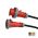 CEE Reefer verloop adapter kabel 0,5 meter 32A 4p 3h Male => 32A 5p 6h Female, 380-400V - 325324/3h