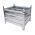 Verzinkter Stapelbehälter S aus profiliertem Stahlblech 800 x 530 x 600 mm | galvanisiert | 800x500x400mm | 1446.805040