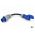 635>325 - CEE Industrie verloop adapter Stroom adapter 63A 5p naar CEE 32A 5p 400V - ongezekerd - 635325