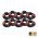 Krachtstroomkabel 5 x 4 32A - 25 meter | 10 stuks, CEE 32/5/400, N2550400225, 104768/25 - Gratis bezorgd.