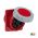 425-6F9 CEE-aanbouw contactdoos 32A IP44, 5-polig, 400V, 6h, schuin 32A Flensmaat 92 x 100 mm | Inbouw-apparatenstekker 604.256-1/103211 EAN: 4028232087633