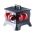 Keraf KE 27 Volrubber verdeelkast / zwerfkast Ypsilon doorlus 32A 5p 400V | 2x CEE 32A 5p 400V | 6x schuko 16A 2p+RA 230V | 104485 - JSK Handelsonderneming