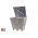 Bouwmeterkast 80A-1306 met bouwwaterput | Actie | 1x CEE 63A 5p 380V | 2x CEE 32A 5p 380V | 1x CEE 32A 4p 380V | 6x schuko 16A 230V | Artikelnummer: 1446.603331 | MERZ/PCE