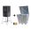 Bouwmeterkast Megeabox 63A+bouwwaterput actieset | 6× Schuko 16A 2p+RA 230V | 3x 32 Ampère 5-polig 400V | 1446.603334